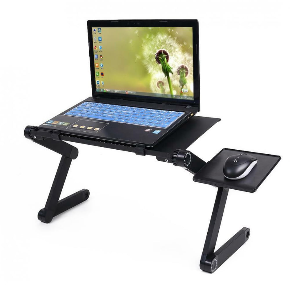 Portable Adjustable Laptop Notebook Table Stand Tray Lazy Foldable Computer Desk