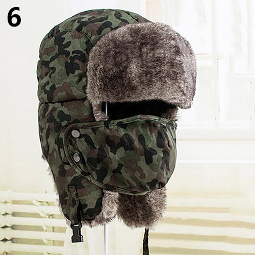Warm Trapper Ear Flap Ushanka Hat 