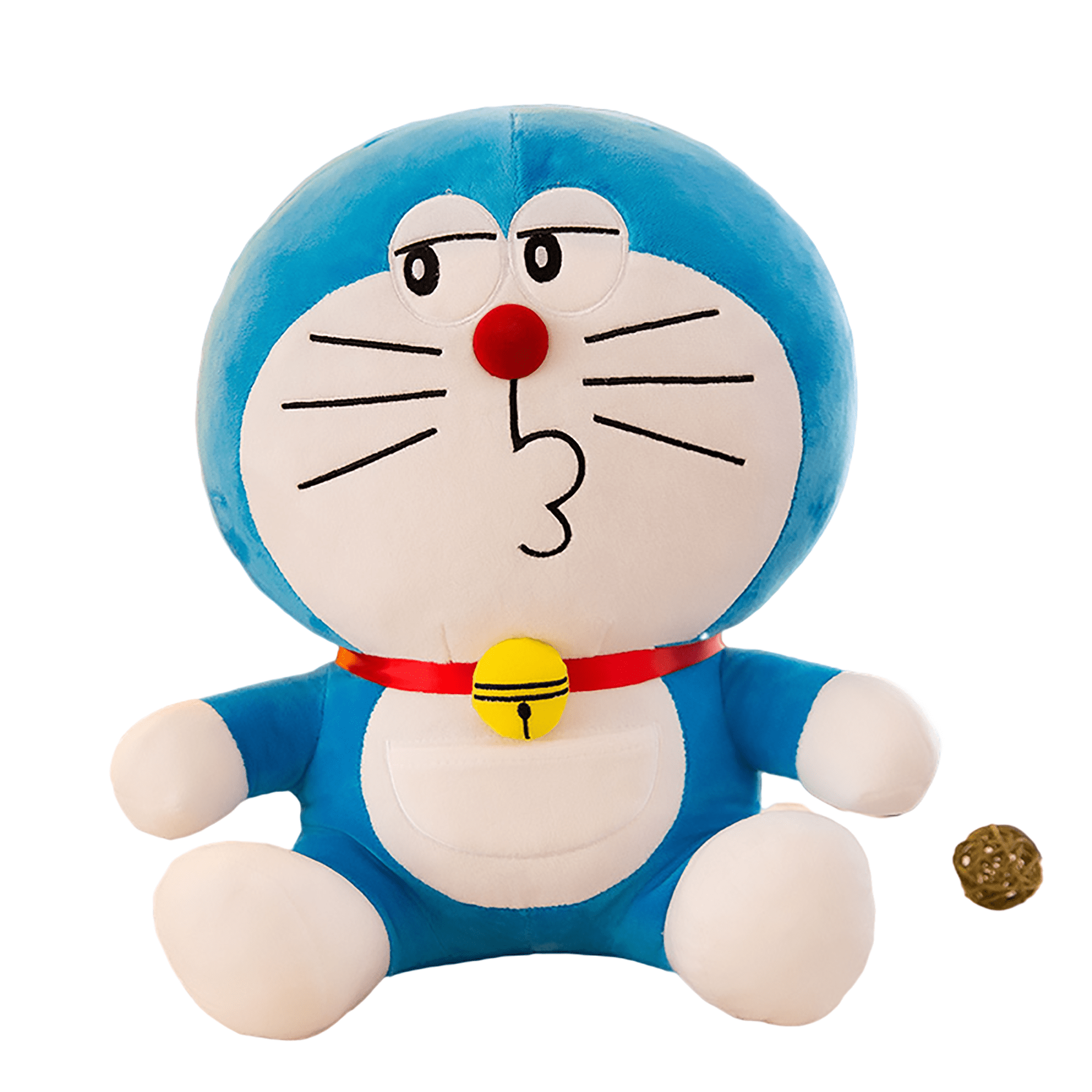 FASLMH Doraemon Plush,12"Cute Sitting Doraemon Plush Pillow Toy