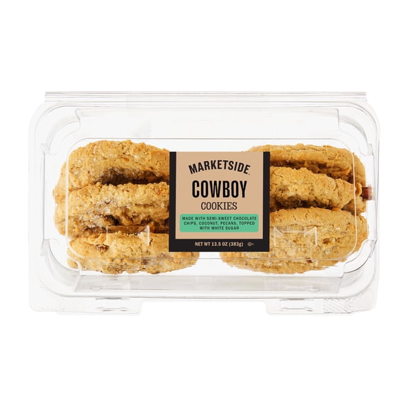 Marketside Cowboy Cookies, 13.5 oz, 6 Count