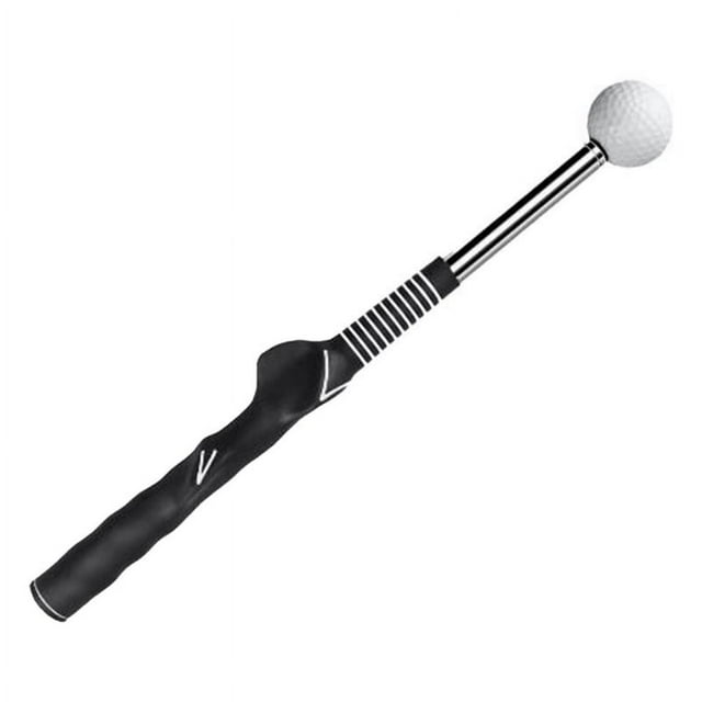 AMERTEER Golf Swing Practice Stick Telescopic Trainer Master Training Aid Posture Corrector