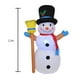 thumbnail image 1 of Muñeco de nieve inflable de 1,2 m, luz giratoria LED, modelo de adorno, accesorio de Navidad (UE) Hugtrwg Libre de BPA, 1 of 8