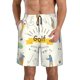 thumbnail image 1 of Balery Golf Icons And Golfer Traje de Baño Estilo Hawaiano para Hombre, Shorts de Secado Rápido con Bolsillos-X-Large, 1 of 6