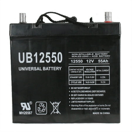 Pride BATLIQ1018 12V 55Ah Sealed AGM Battery Group