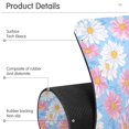 thumbnail image 4 of Yayeee Faucet Mat for Kitchen Sink 14.7" Diatomite Long Splash Guard Pad, Pink Daisy, 4 of 7