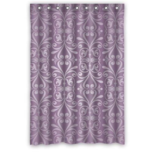 GreenDecor Elegant Light Color Beautiful Purple Waterproof Shower