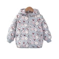 thumbnail image 2 of Esaierr Boys Girls Winter Puffer Coat for Kids Baby 1-6Y Toddler Warm Hooded Puffer Down Jacket Lightweight New Autumn Winter Down Outwear With Pocket, 2 of 8