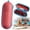 A3_Red 7.68", variant on Veeogra Swim Goggle Protective Case,Blue 7.68" Portable Carrying Bag,Shockproof Goggle Storage Case,Built In Drain Hole,Zipper Closure,Swimming Goggle Storage Carry,Sports Sunglasses Protection