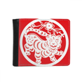 thumbnail image 1 of Porte-cartes Multifonction en Cuir Synthétique à Rabat en Forme de Tigre Animal Zodiaque Chinois, 1 of 4