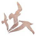 thumbnail image 3 of Decoración de pared con 3 gaviotas costeras: arte mural de aves marinas náuticas - Obra de arte de gaviotas con temática mediterránea - Decoración náutica para el hogar, 3 of 8