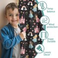thumbnail image 3 of Blackout Kids Curtains,Star Princess Castle Pattern Childrens Insulated Curtains Set Of 2,Bedroom Essentials,Toddler Room Decor 42"x84", 3 of 5