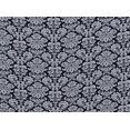 thumbnail image 2 of Zelouf Damask Print On Yoryu Chiffon  , Sewing, DIY, Crafts Fabric by the Yard, Black/white, 1 Yard, 2 of 2