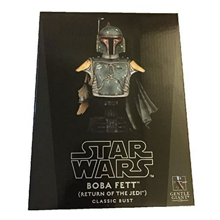 - gentle giant premier guild exclusive star wars boba fett (return of the jedi) classic bust limited to 300 worldwide!