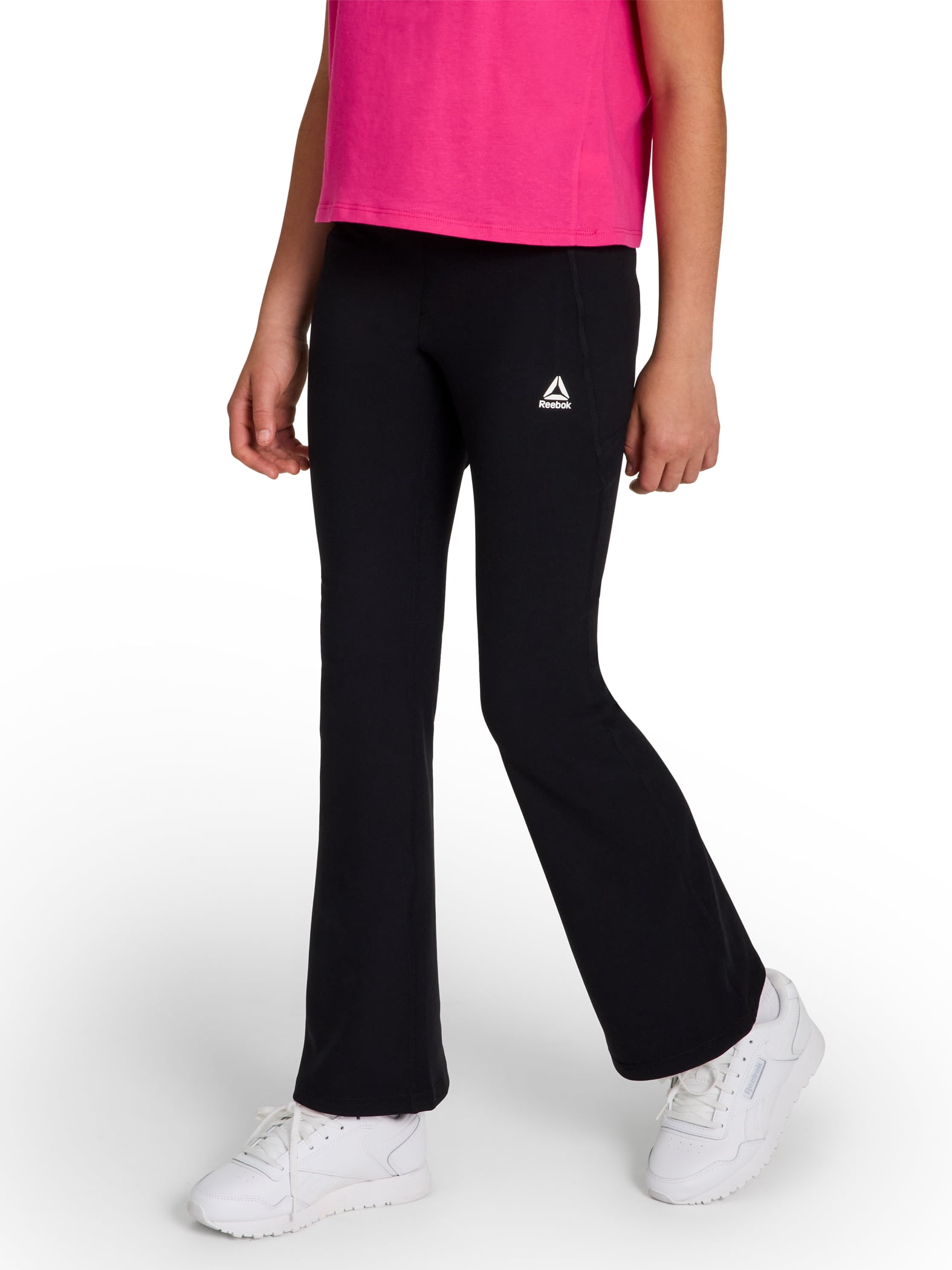 Reebok Girl's Active Spotlight Flare Leggings, Sizes 4-18