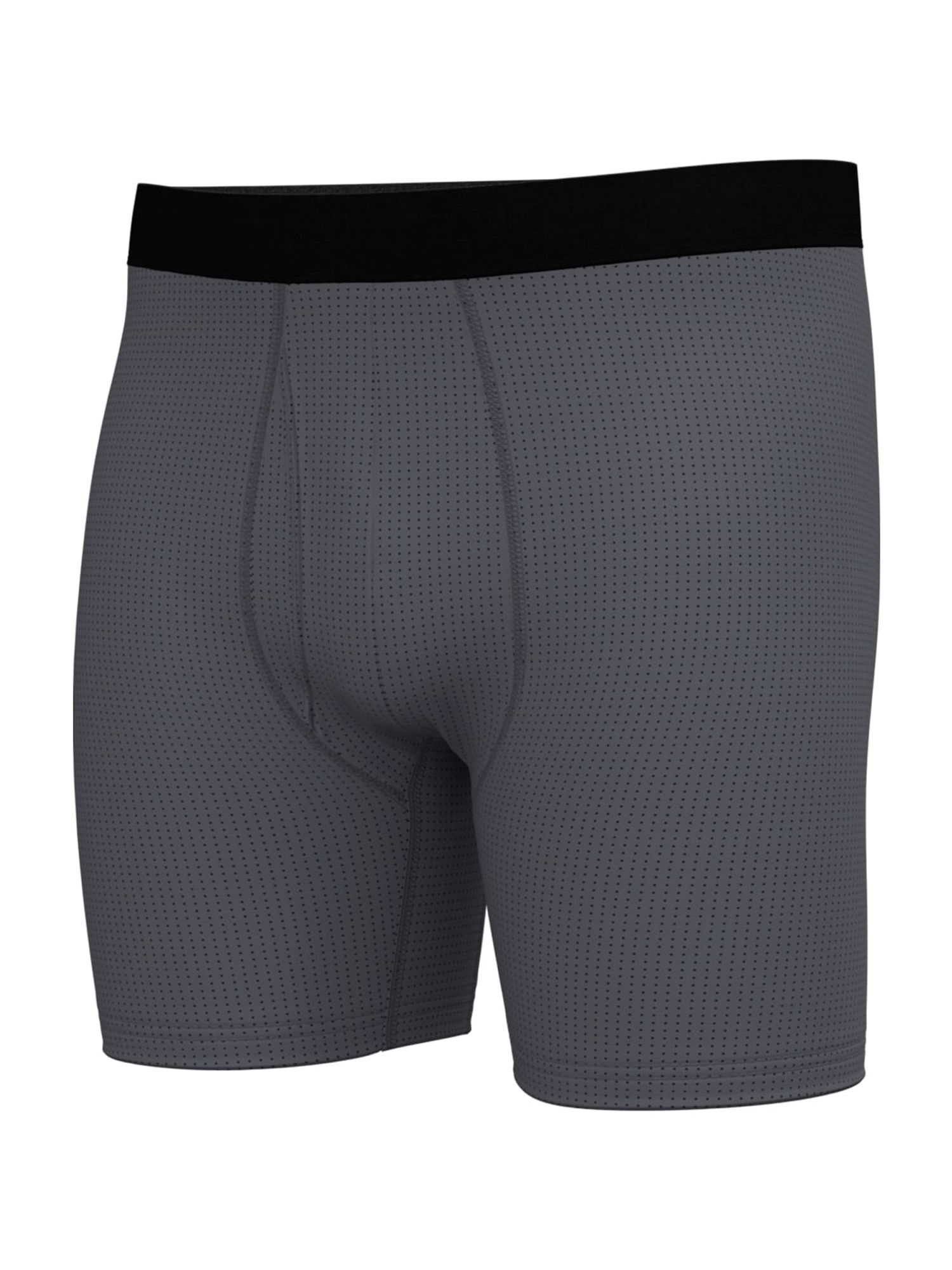 Athletic Works Men's Ultra Lite Mesh Boxer Brief, 6-Pack photo 5