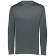 thumbnail image 1 of Holloway 222823.059.S Youth Momentum Long Sleeve T-Shirt, Graphite - Small, 1 of 1