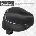 thumbnail image 2 of X WING Evoride Noseless Bike Seat for Men & Women - Extra Thick Bike Seat Cushion - Bicycle Seat Fits City, Electric, Stationary, & Peloton Bikes - Bike Saddle Eliminates Numbness & Ensures Stability, 2 of 6