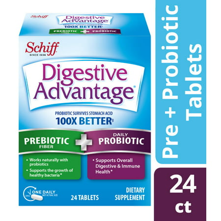 Digestive Advantage Prebiotic Fiber Plus Probiotic, 24