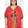 thumbnail image 4 of Oussum Women Plus Size Kaftans Polyester Long Maxi Caftan Gown Evening Casual Dress Online, 4 of 8