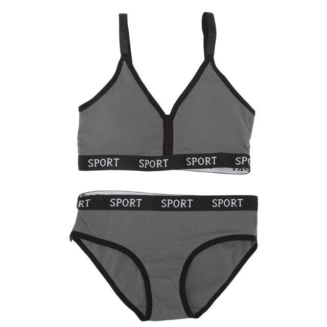 Ropa interior de sujetador deportivo, ropa interior de sujetador deportivo para mujer, sujetador de yoga ajustable, bragas de sujetador de algodón, las mejores de su clase