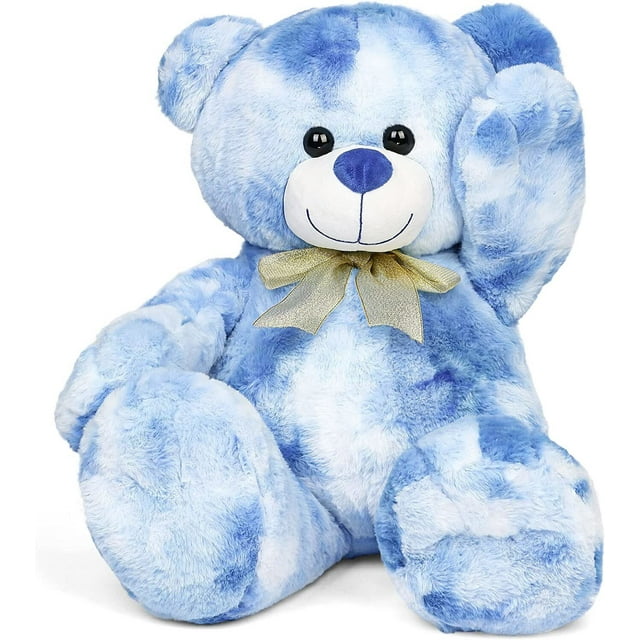 Stuffed Animal Teddy Bear 23 inch Tie-Dye Kids Gift Bear Plush Toy with ...