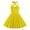 Yellow, variant on Nrmvnmi Girls Summer Vintage Dresses Spaghetti Strap Sleeveless Solid Color Cotton Dress Swing Dress Tea Party Dress For 3-7 Years