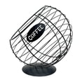 thumbnail image 2 of Soporte para cápsulas de café, contenedor, accesorios de barra, almacenamiento decorativo, taza, encimera Negro 20cmx20cm, 2 of 9