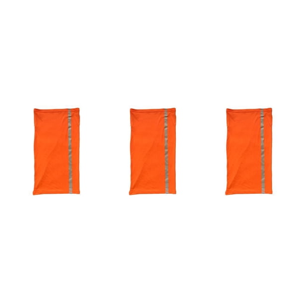 Polaina Para El Cuello Sonducket Pañuelo Para La Cabeza Pasamontañas Visibilidad Bandana Sin Costuras Tira Reflectante Clima Frío Type1