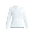 thumbnail image 4 of Time and Tru Women's Slub Jersey Hoodie, Sizes XS-XXXL, 4 of 5