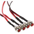 Led Indicator Light 12v, 4Pcs 8mm LED Indicator Light 12V Red