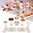 thumbnail image 1 of 9pcs Cake Stand Set Cupcake Tray Dessert Tower Holder for Birthday Party Wedding, 1 of 10
