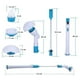 thumbnail image 2 of Depurador giratorio eléctrico cepillo de limpieza de baño recargable inalámbrico multifuncional, 2 of 8