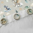 thumbnail image 5 of Feelyou Magic Dragon Teens Black Out Curtains, Kawaii Dino Animal Grey Curtains Pack of 2 (42x63 Each), Cartoon Cloud Stars Bedroom Curtains, Living Room Curtains Decor, 5 of 7