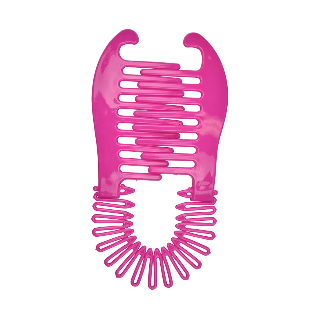 Details about   Women Flexible Interlocking Banana Clip Clincher Interlocking Two Side Hair Comb 
