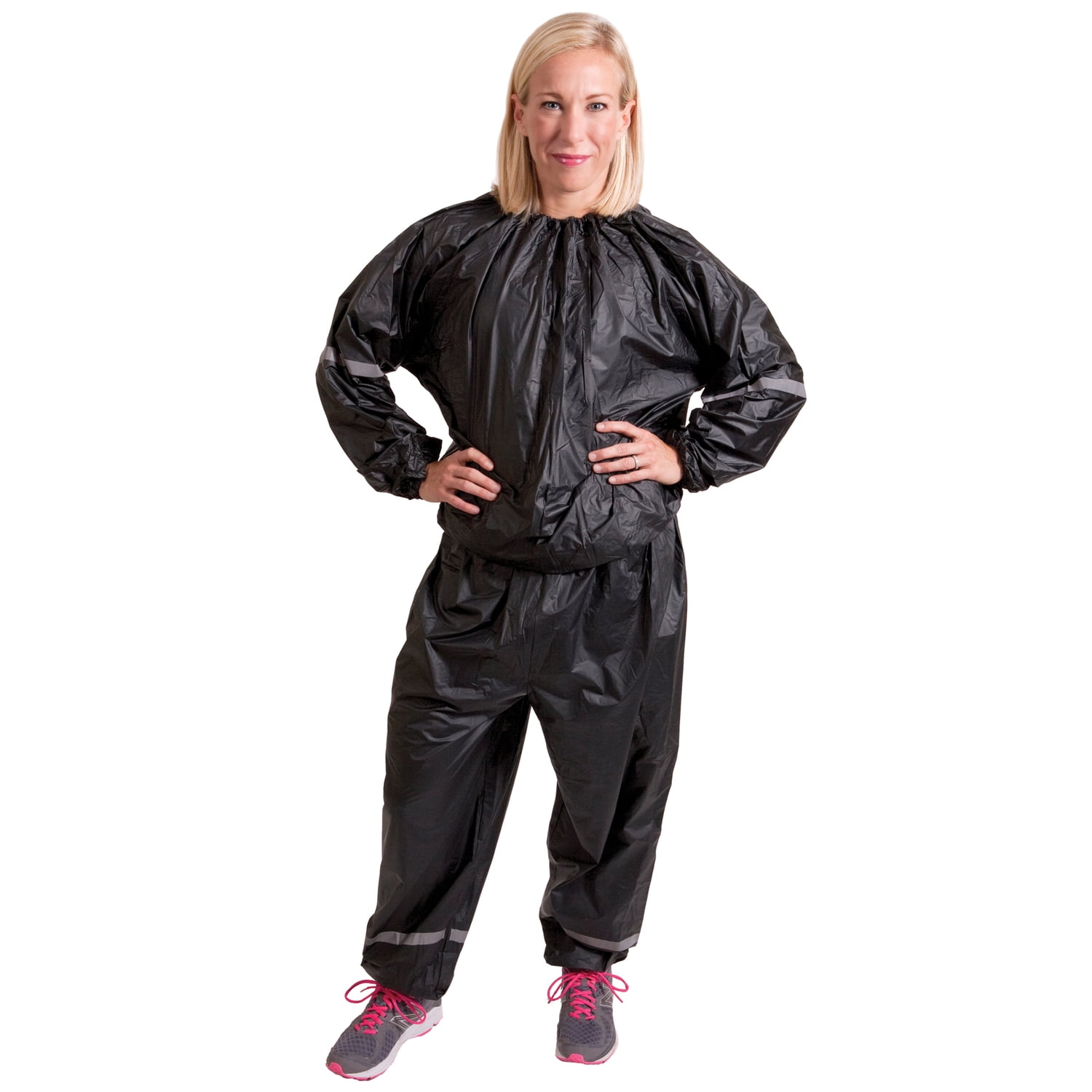GoFit GF-TTS-L/XL Vinyl Sweat Suit (Large/X-Large)