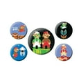 thumbnail image 2 of Super Mario Badge Set (Pack of 5), 2 of 2