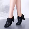 thumbnail image 5 of XIHAHA-zapatillas de deporte de tacón alto para mujer, zapatos de baile latino, Jazz, salón, Salsa, entrenamiento, Tango moderno, 5 of 5