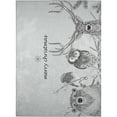 thumbnail image 2 of Addison Rugs Indoor/ Outdoor Cozy Winter Gray Washable Christmas Animals Rug 5' x 7'6" - Gray, 2 of 5