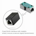 thumbnail image 6 of 2 Pack RJ45 Coupler Inline Connector Cat7 Cat6 Cat5e Ethernet Extender Adapter Female to Female, 6 of 8