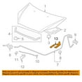 thumbnail image 3 of For 07-12 RDX & 05-10 Odyssey Front Hood Hinge Bracket Passenger Side HO1236125, 3 of 4