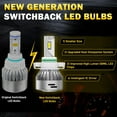 thumbnail image 6 of Lasfit 5202 5201 PSX24W LED Fog Light Bulbs, Switchback 60W 6000LM Amber/ White 2 Modes | 2 Bulbs, 6 of 10