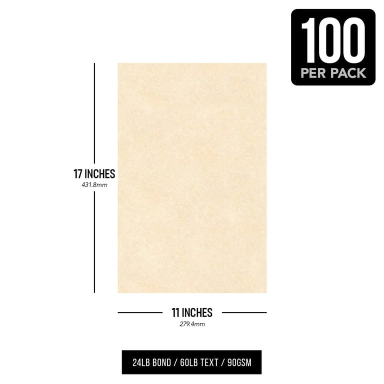 Natural Stationery Imitation Parchment Colored Regular Paper for