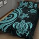 thumbnail image 3 of Tuvalu Juego de Cama Colcha - Tortuga Tentáculo Turquesa, 3 of 5