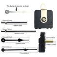 1Set Clock Movement Quartzs Repair Movement Clock Mechanism Part ...