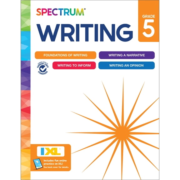 Spectrum Spectrum Writing Workbook, Grade 5, (Paperback)