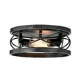 thumbnail image 3 of Warehouse of Tiffany Mico 12 Inch Industrial Flush Mount 2-Light, 3 of 5