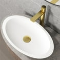 thumbnail image 3 of VIGO Vessel Bathroom Sink Pop-Up Drain and Mounting Ring in Matte Gold, 3 of 14