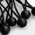 thumbnail image 6 of 6 Pieces Heavy Duty Ball Cord Tarp Tent Tie Down Tope Black 6 inch, 6 of 8