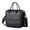 Black-164, variant on Laboratory Theme Insulated Lunch Tote – Leakproof Dual Compartment Large Lunch Box Waterproof Cooler Bag with Adjustable Strap & Multi pockets