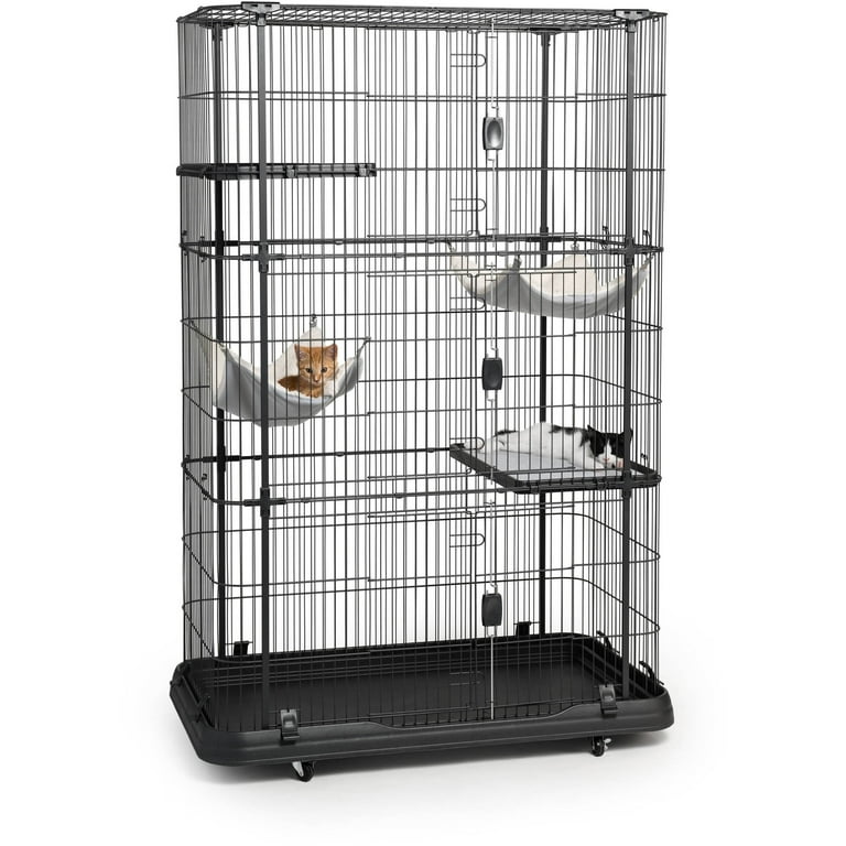 Prevue Pet Products Premium Cat Home with 4 Levels 7500 Walmart